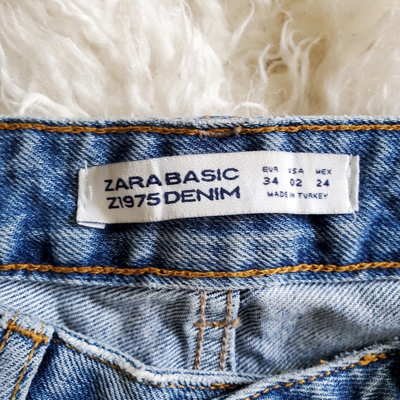 Zara bead distressed statement jeans - Picture 3 of 6